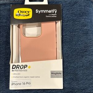 OtterBox Symmetry Series Case for iPhone 16 Pro - Pink